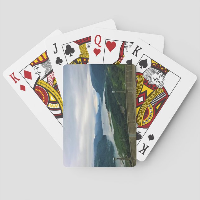 Columbia River, Oregon Playing Cards (Back)