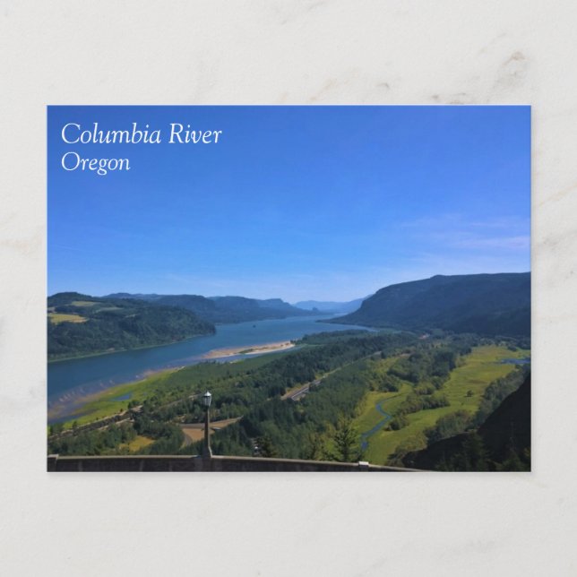 Columbia River, Oregon Postcard (Front)