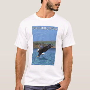 Columbia River, WashingtonEagle Diving T-Shirt