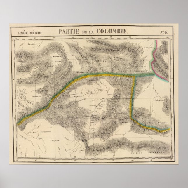 Columbia, South America 6 Poster (Front)