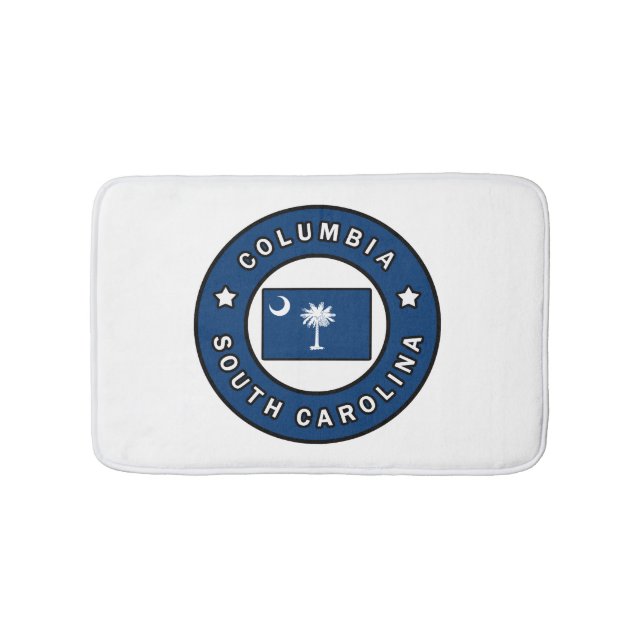 Columbia South Carolina Bath Mat (Front)