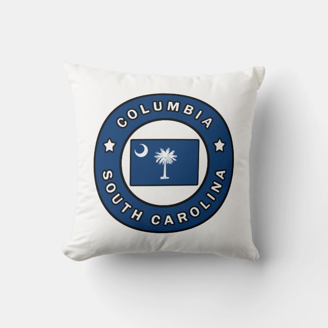 Columbia South Carolina Cushion (Front)
