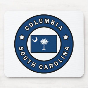 Columbia South Carolina Mouse Mat
