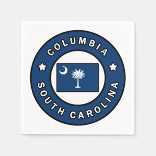 Columbia South Carolina Napkin