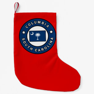 Columbia South Carolina Small Christmas Stocking