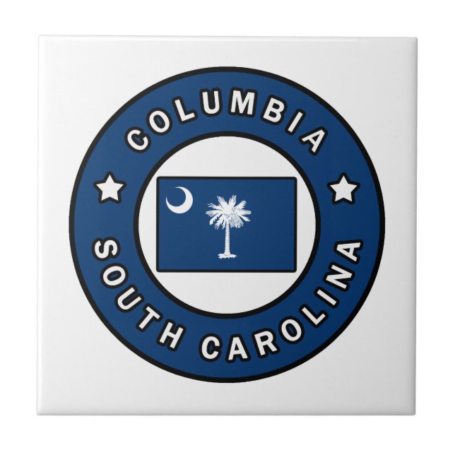 Columbia South Carolina Tile (Front)