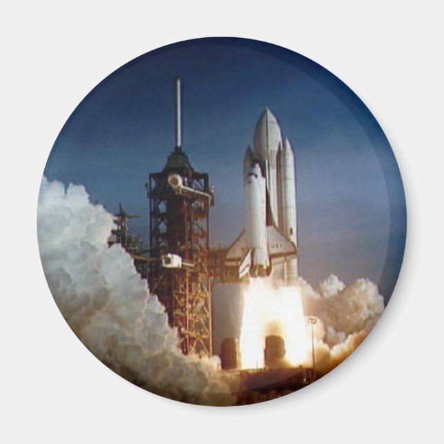 Columbia STS-1 Mission Magnet (Front)