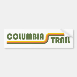 Columbia Trail New Jersey Bumper Sticker
