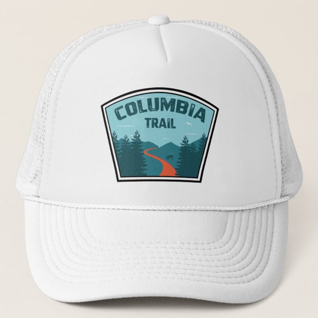 Columbia Trail New Jersey Trucker Hat (Front)