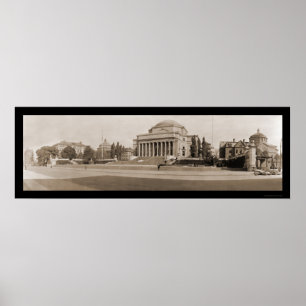 Columbia University NY Photo 1909 Poster