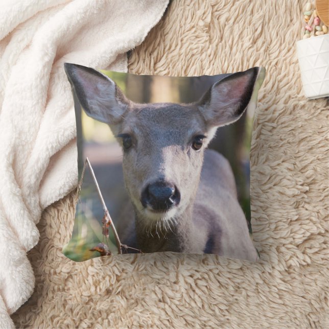 Columbian Black-tailed Doe | Washington State Cushion (Blanket)
