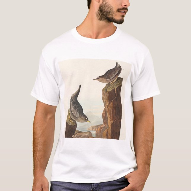 Columbian Water Ouzel and Arctic Water Ouzel T-Shirt (Front)