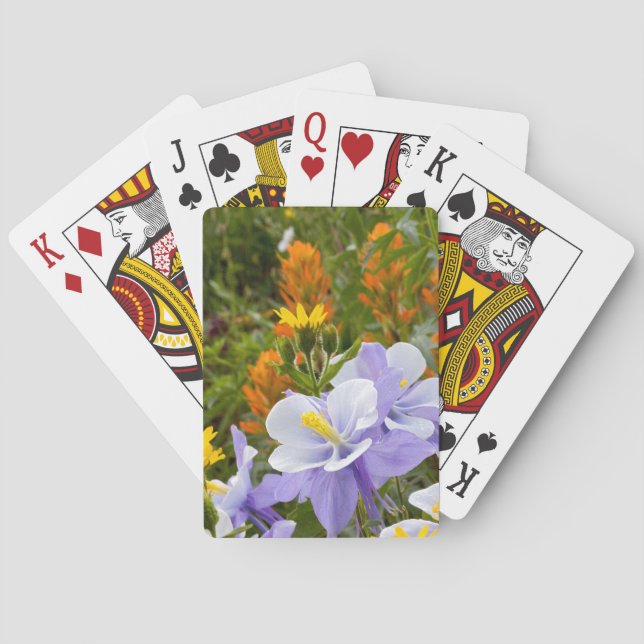 Columbine and Friends Playing Cards (Back)