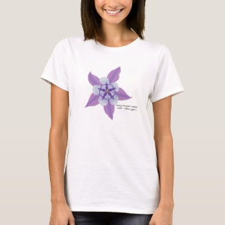 Columbine baby doll shirt, black text T-Shirt