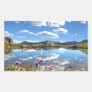 Columbine Basin - Weminuche Wilderness - Colorado Rectangular Sticker
