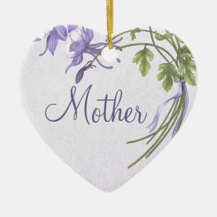 Columbine Bouquet Mother Ornament