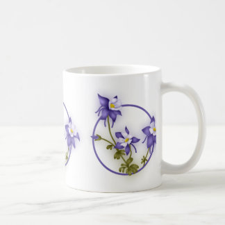 Columbine Flowers Coffee Mug