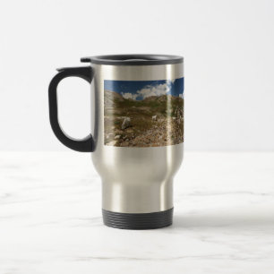 Columbine Lake Mountain Goats  - Colorado Travel Mug