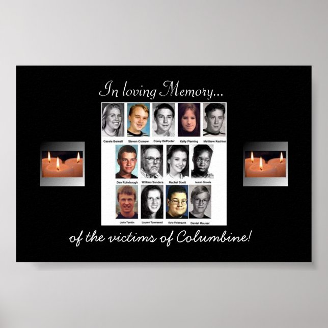 Columbine memory poster (Front)