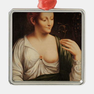 Columbine Metal Tree Decoration