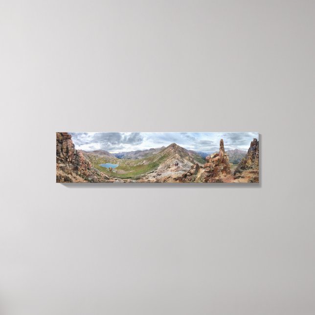 Columbine Pass - Chicago Basin - Colorado Canvas Print (Front)