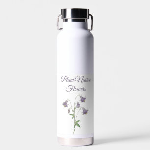 Columbine Plant Native Flowers (Europe) Water Bottle