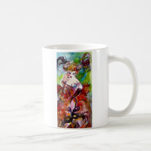 COLUMBINE / Venetian Masquerade Ball Coffee Mug