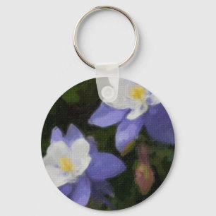 Columbines Key Ring