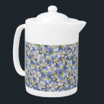 Columbines Seamless Pattern<br><div class="desc">My paintings of the graceful beauty of the columbine, a flower found throughout the Rocky Mountains and the state flower of Colorado, in a seamless pattern!</div>