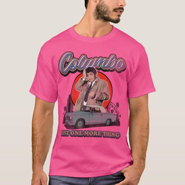 Columbo Detective Worn Out T-Shirt (Front)