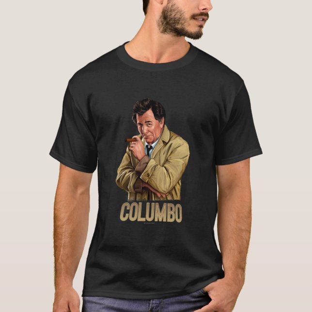 Columbo - TV Shows  Fitted V-Neck  T-Shirt (Front)