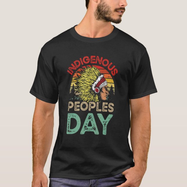 Columbus American Regalia Tribe Ethnic Pride T-Shirt (Front)