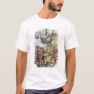 Columbus at Hispaniola T-Shirt