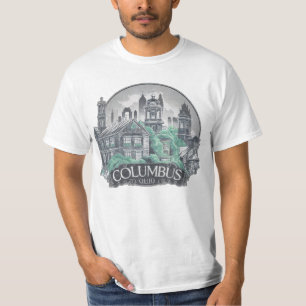 Columbus City Ohio USA T-Shirt