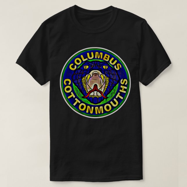 Columbus Cottonmouths Hockey T-Shirt (Design Front)