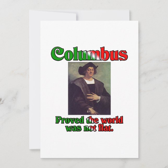 Columbus Day (Front)