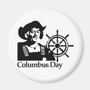 Columbus Day Magnet