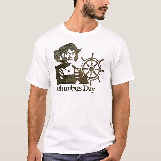 Columbus Day T-Shirt (Front)