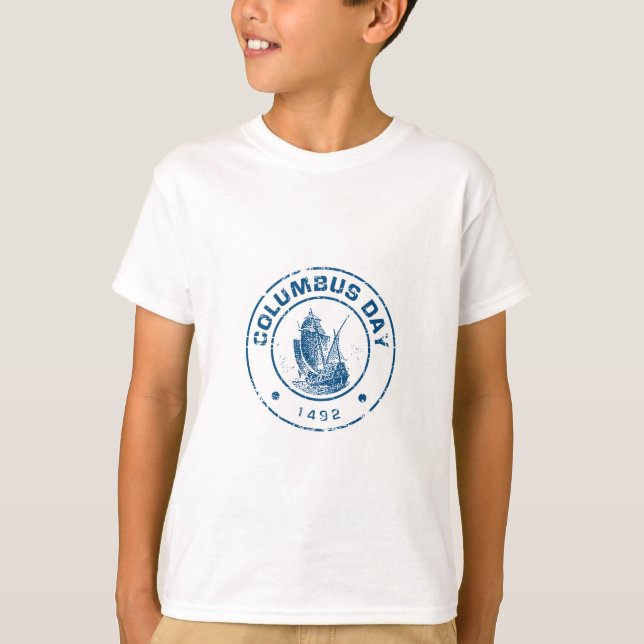Columbus Day T-Shirt (Front)