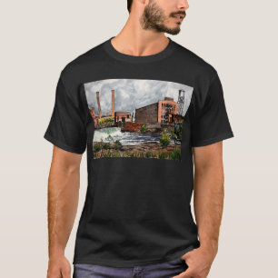 Columbus GA Phenix City AL landscape painting gift T-Shirt