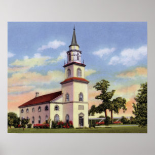 Columbus Georgia Fort Benning Chapel Poster