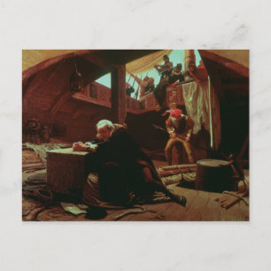 Columbus in Chains, 1863 Postcard