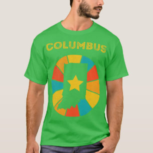 Columbus Indiana Vintage Distressed Souvenir 1 T-Shirt