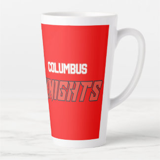 Columbus Knights Red Latte Mug