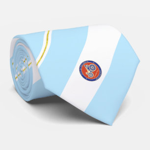 Columbus (Mississippi) city flag Neck Tie