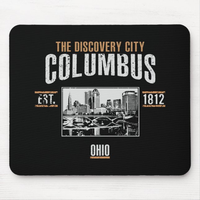 Columbus Mouse Mat (Front)