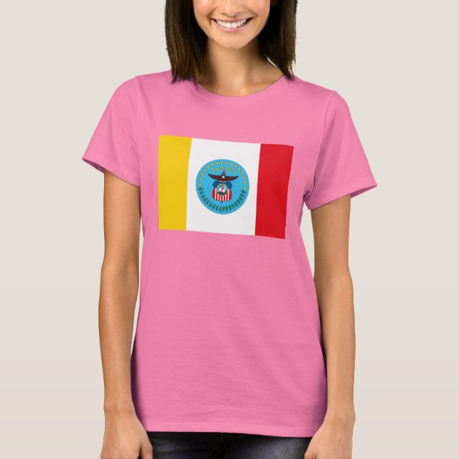 Columbus Ohio Flag T-shirt (Front)