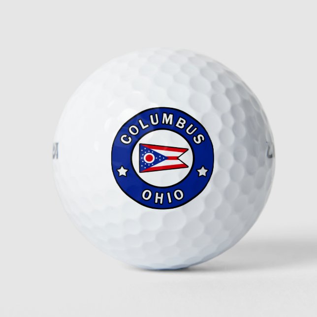 Columbus Ohio Golf Balls (Front)