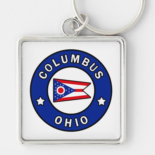 Columbus Ohio Key Ring (Front)