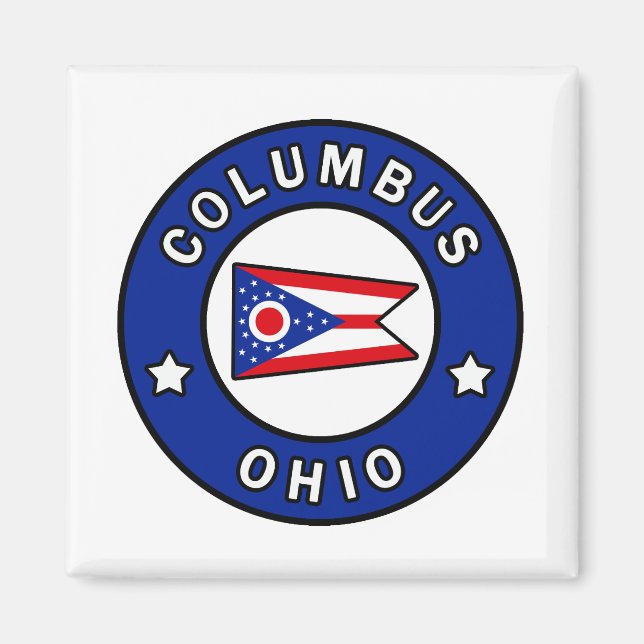 Columbus Ohio Magnet (Front)